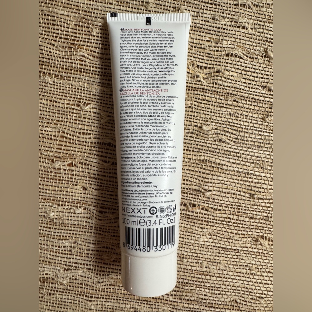 Nexxt Anti Acne Mask Bentonite Clay - Picture 5 of 6